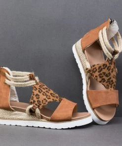 YL Braided-Straw Strap Gladiator Sandals | En Bloom New In Shoes