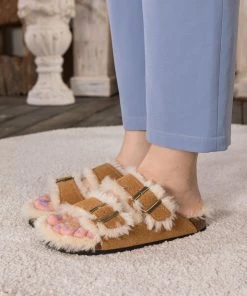 Maibulun | Plush Insole Dual-Strap Brown Sandals Slide Shoes New In Shoes 15 Maibulun | Plush Insole Dual-Strap Brown Sandals Slide Shoes New In Shoes