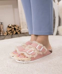 Maibulun | Plush Insole Dual-Strap Pink Sandal Slide Shoes New In Shoes 14 Maibulun | Plush Insole Dual-Strap Pink Sandal Slide Shoes New In Shoes