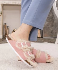 Maibulun | Plush Insole Dual-Strap Pink Sandal Slide Shoes New In Shoes 13 Maibulun | Plush Insole Dual-Strap Pink Sandal Slide Shoes New In Shoes