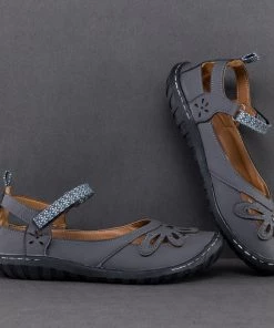 AL Meadow Strap Adjustable Mary Jane Flat Shoes | EN BLOOM