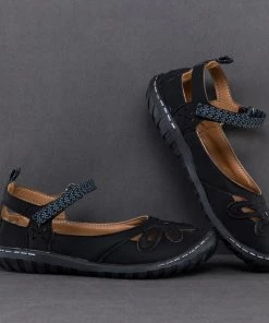 AL Meadow Strap Adjustable Mary Jane Flat Shoes | EN BLOOM