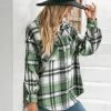 YBL Smaibulun | Plaid Front-Pocket Button-Up Shirt Clothing