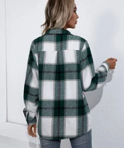 YBL New In Clothing Smaibulun | Plaid Double-Pocket Button-Up Shirt 21 YBL New In Clothing Smaibulun | Plaid Double-Pocket Button-Up Shirt