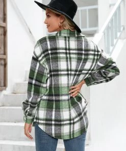 YBL Smaibulun | Plaid Front-Pocket Button-Up Shirt Clothing 16 YBL Smaibulun | Plaid Front-Pocket Button-Up Shirt Clothing