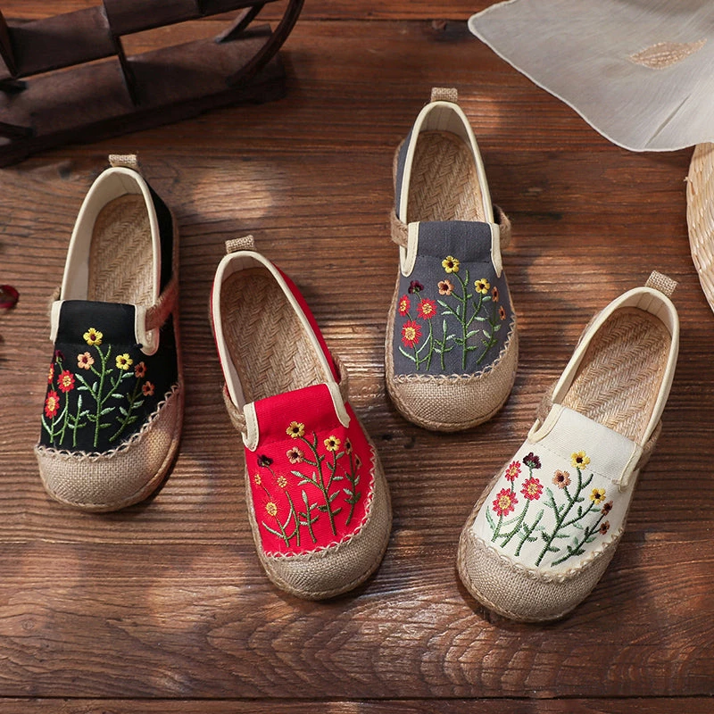 TC Blossom Daisy Embroidered Round Toe Espadrilles - Cactus Rose New In Shoes 13 TC Blossom Daisy Embroidered Round Toe Espadrilles - Cactus Rose New In Shoes