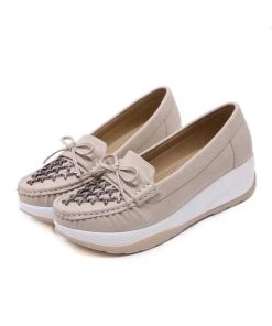 SIKETU | X METAL UPPER APRICOT PLATFORM LOAFER S/S 2022