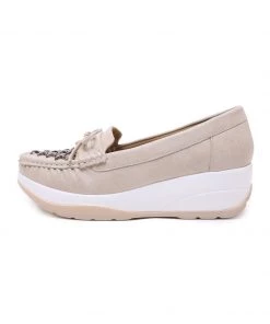 SIKETU | X METAL UPPER APRICOT PLATFORM LOAFER S/S 2022