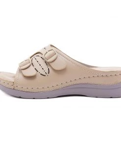 SIKETU | Perforated Double Strap Sandals New In Shoes