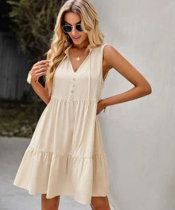 DY New In Clothing MARITA DRESS - APRICOT 8 DY New In Clothing MARITA DRESS - APRICOT