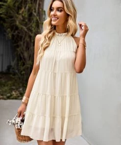 DY MARIEE DRESS - APRICOT New In Clothing