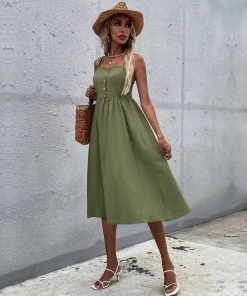 New In Clothing Smaibulun | Leopard Long Sleeve V-Neck Ripped Knit Pullover - Army Green