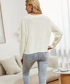 MY Smaibulun | Front And Back Wearable Knit Cardigan - Cream New In Clothing 11 MY Smaibulun | Front And Back Wearable Knit Cardigan - Cream New In Clothing