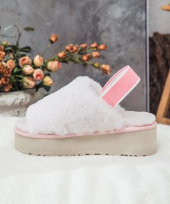 XH SMAIBULUN UGG™ | Soft Woolen Fluffy Disco Sandals Slippers - Baby Pink New In Shoes 13 XH SMAIBULUN UGG™ | Soft Woolen Fluffy Disco Sandals Slippers - Baby Pink New In Shoes