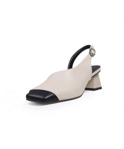 Jady Rose JadyRose | Silver Buckle Orchid Vickie Leather Sandal S/S 2022