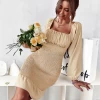 DY CALEIGH MINI DRESS - BEIGE NEW ARRIVALS