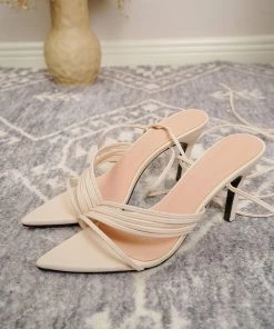 HT En Bloom | HERA BEIGE STRAP HEELS New In Shoes