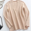 MY Smaibulun | Beige Marjorie V-neck Knit Sweater New In Clothing
