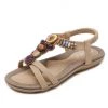 SIKETU | BEIGE STONE-EMBELLISHED SANDAL S/S 2022