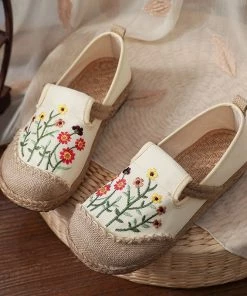 TC Blossom Daisy Embroidered Round Toe Espadrilles - Cactus Rose New In Shoes 16 TC Blossom Daisy Embroidered Round Toe Espadrilles - Cactus Rose New In Shoes