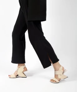 Jady Rose JADYROSE | TASH SLINGBACK BEIGE LEATHER HEEL NEW ARRIVALS