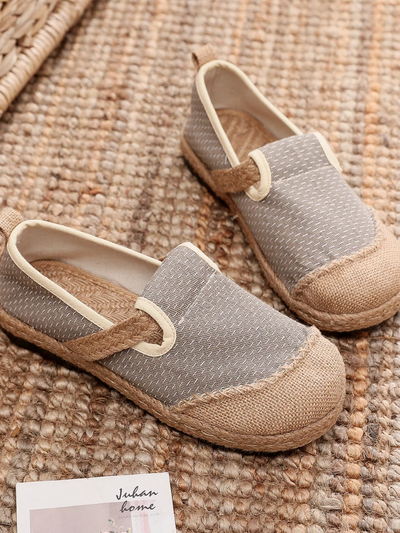 TC Cactus Rose | Scales Print Linen Espadrilles Loafers- Beige New In Shoes 2 TC Cactus Rose | Scales Print Linen Espadrilles Loafers- Beige New In Shoes