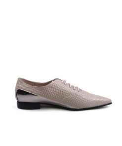 Jady Rose Genuine Leather Amina Shining Oxford Shoes - JadyRose
