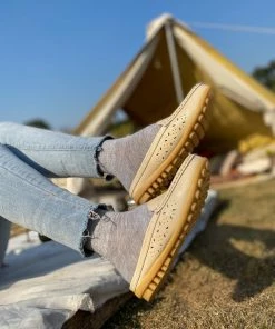 ATC Laser Cut Out Mules Loafers - Women