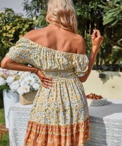 DY NALAH BOHO DRESS - BEIGE PRINT NEW ARRIVALS 8 DY NALAH BOHO DRESS - BEIGE PRINT NEW ARRIVALS