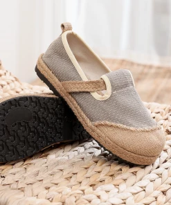 TC Cactus Rose | Scales Print Linen Espadrilles Loafers- Beige New In Shoes 8 TC Cactus Rose | Scales Print Linen Espadrilles Loafers- Beige New In Shoes