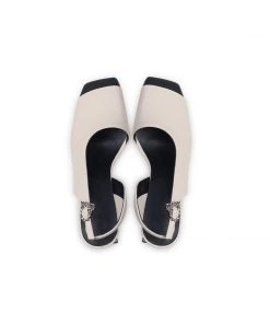 Jady Rose JadyRose | Silver Buckle Orchid Vickie Leather Sandal S/S 2022