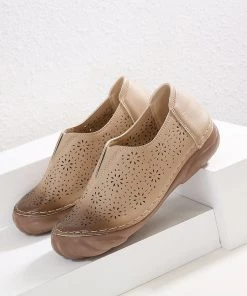 Laser Cut Daisy Non-Slip Loafer - SIKETU S/S 2022