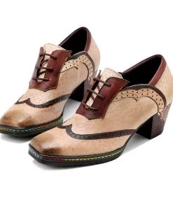 SOFFIA | Genuine Leather Floral Embossed Adele Low Heel Oxford Shoes New In Shoes 11 SOFFIA | Genuine Leather Floral Embossed Adele Low Heel Oxford Shoes New In Shoes