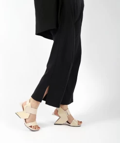 Jady Rose JADYROSE | TASH SLINGBACK BEIGE LEATHER HEEL NEW ARRIVALS