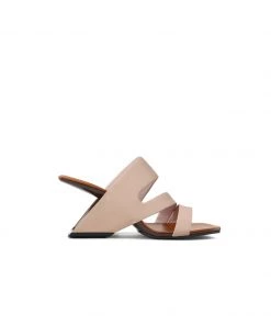 Jady Rose JadyRose | Beige Cross Strap Leather Wedge Slides Sandals NEW ARRIVALS 8 Jady Rose JadyRose | Beige Cross Strap Leather Wedge Slides Sandals NEW ARRIVALS