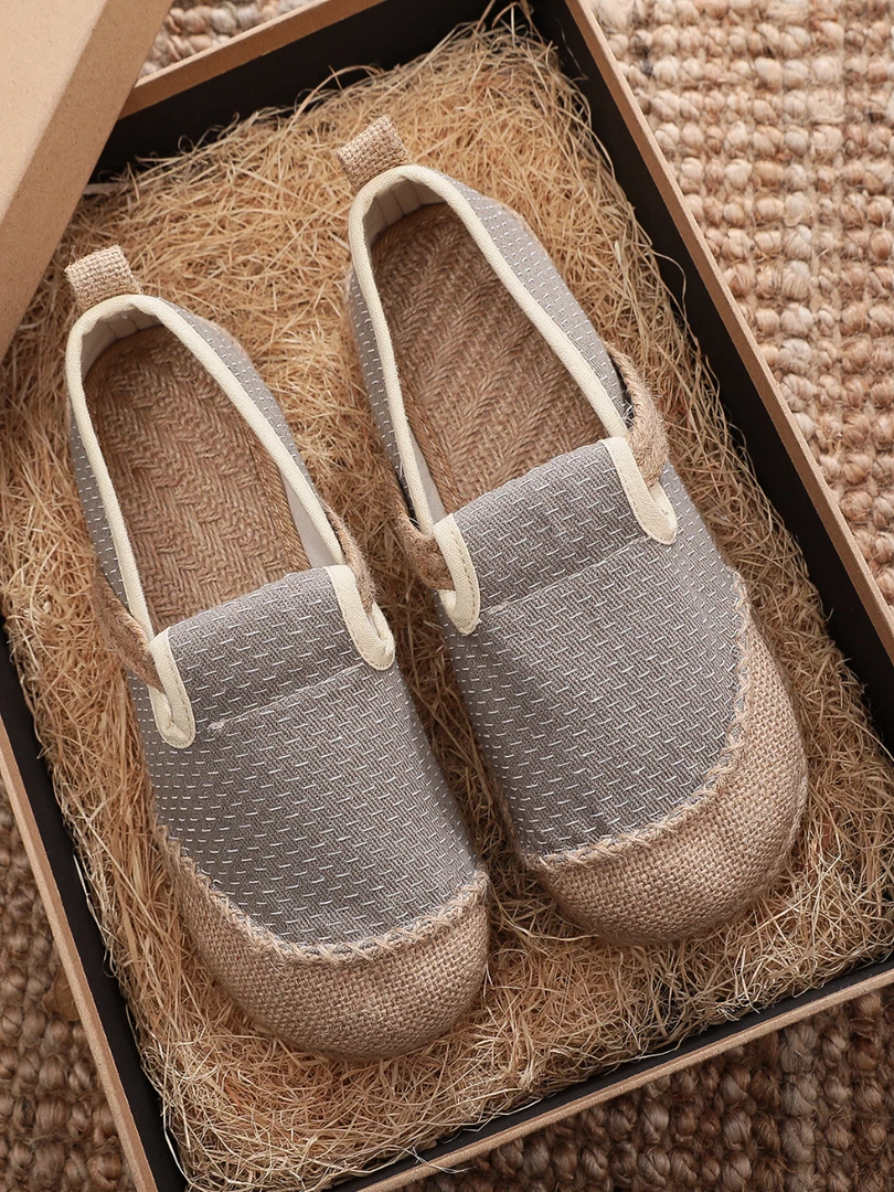 TC Cactus Rose | Scales Print Linen Espadrilles Loafers- Beige New In Shoes 4 TC Cactus Rose | Scales Print Linen Espadrilles Loafers- Beige New In Shoes