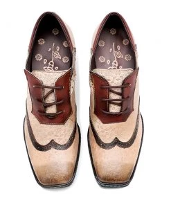 SOFFIA | Genuine Leather Floral Embossed Adele Low Heel Oxford Shoes New In Shoes 12 SOFFIA | Genuine Leather Floral Embossed Adele Low Heel Oxford Shoes New In Shoes