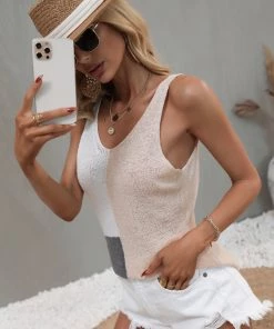 MY BABETTE KNIT TANK - BEIGE NEW ARRIVALS 11 MY BABETTE KNIT TANK - BEIGE NEW ARRIVALS