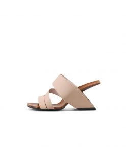 Jady Rose JadyRose | Beige Cross Strap Leather Wedge Slides Sandals NEW ARRIVALS 9 Jady Rose JadyRose | Beige Cross Strap Leather Wedge Slides Sandals NEW ARRIVALS