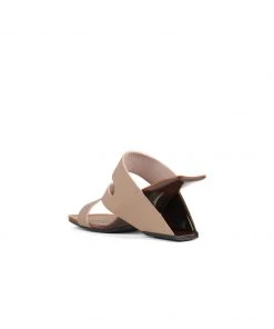Jady Rose JadyRose | Beige Cross Strap Leather Wedge Slides Sandals NEW ARRIVALS 10 Jady Rose JadyRose | Beige Cross Strap Leather Wedge Slides Sandals NEW ARRIVALS