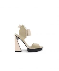 Jady Rose JADYROSE | TIKOYA BEIGE LEATHER HEEL New In Shoes