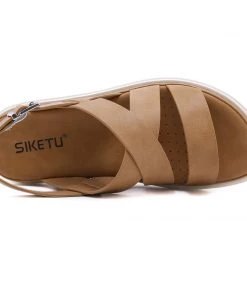 SIKETU | Adorn Slingback Comfy Flat Sandals New In Shoes