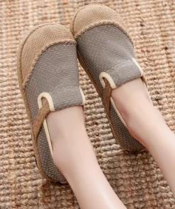 TC Cactus Rose | Scales Print Linen Espadrilles Loafers- Beige New In Shoes 10 TC Cactus Rose | Scales Print Linen Espadrilles Loafers- Beige New In Shoes