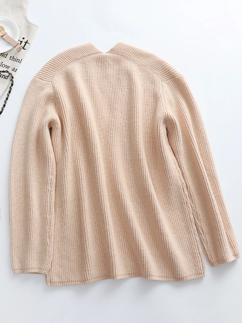 MY Smaibulun | Beige Marjorie V-neck Knit Sweater New In Clothing 6 MY Smaibulun | Beige Marjorie V-neck Knit Sweater New In Clothing
