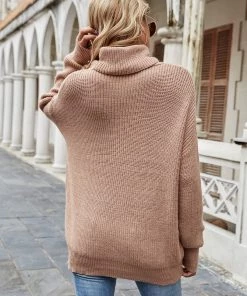 MY Smaibulun | ILLY Turtleneck Basic Knit Sweater - Beige