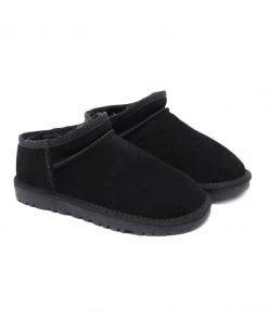 XH SMAIBULUN UGG™ | Fur-Lined Suede Low Ankle Boots