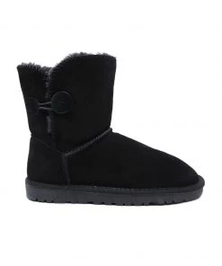 XH New In Shoes SMAIBULUN UGG™ | Faux Fur-Lined Classic Side Button UGG