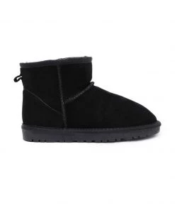 XH New In Shoes SMAIBULUN UGG™ | Faux Fur-Lined Suede Low Boots
