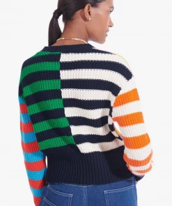 MY Smaibulun | ROBERTA Stripe Multi Color Knit Top