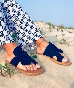 HYHE Tie Bow Stock Sandal - En Bloom